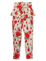 Rose　high　waste　pants