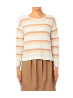 マルチカラーボーダーニット