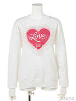 LOVEハートのトレーナー