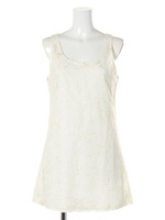 【FW限定価格】エンブロイダリレースタンクワンピース