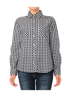 ギンガムチェックダブルポケットシャツ