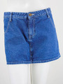 デニムフェイクショートパンツ