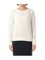 ビジューデザインプルオーバー