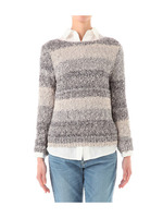 ミックスカラーボーダーニット