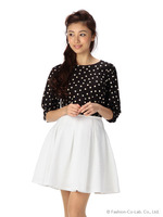 幾何フクレジャガードスカート