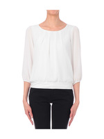 七分袖パフスリーブプルオーバー