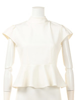 【FEMININE】ハイネックペプラムTOPS