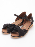 【gaimo】ひねりリボンジュートサンダル