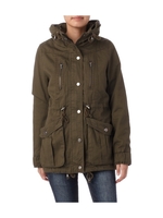 フード収納式ミリタリーコート