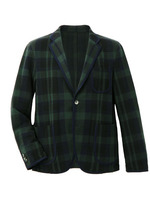 ブラックウォッチジャージカノコジャケット