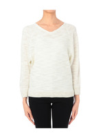 ラメツイード調ニットプルオーバー