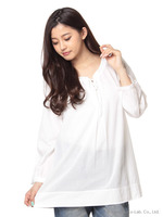 クルーシャツチュニック