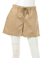 【Planet blue world】シルキースエードドロストショートPT