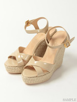 ジュートストラップサンダル