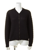 バスケット編みブルゾン