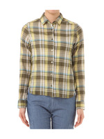 ワンウォッシュチェックシャツ