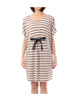 Wボーダーリボンワンピース