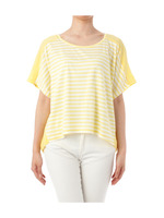 style zampa for the holidaysボーダー異素材