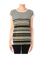 マルチボーダーカットソー