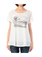 Aライン転写プリントTシャツ