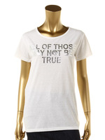 オーロラ箔スカルT