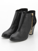 サイドジップショートブーツ