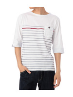 ボーダーポケットカットソー