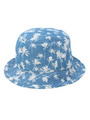 ボタニカル柄ハット