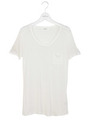 Vネック半袖Tシャツ