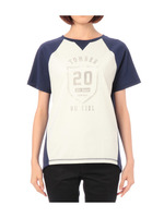 カレッジ風プリントTシャツ