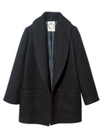 PJ/MHBショールカラーコート