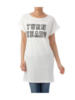 ロゴ入りチュニックカットソー