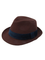 ピーチツイル中折れハット