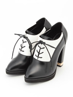 レースアップブーティ