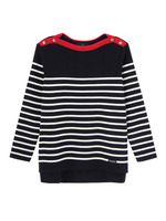 Le minor コラボボートネックボーダーニット