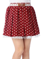 【Tralala】ドット柄スカート