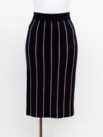 ストライプペンシルスカート
