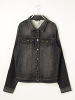 甘織りデニムGジャン