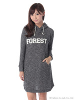 裏毛ワンピース