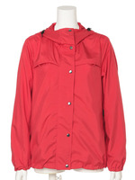 撥水/チェックタフタウィンドブレーカー