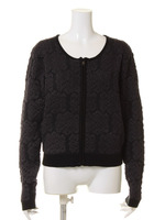 ふくれジャガードカーデCL−0057