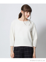 袖口タックプルオーバー