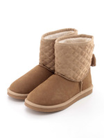 【Flapper】キルティングムートンブーツ