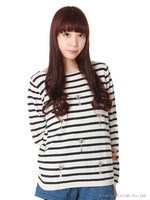 Fuwaビジュー付ニットプルオーバー