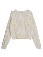 【ELDER】HAND CABLE KNIT