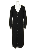 ロングニットカーデ