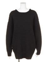 差込 ポコポコニットチュニック