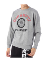 ネオンカラーロゴ入りスウェットプルオーバー