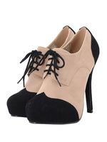 ヒールレースアップシューズ