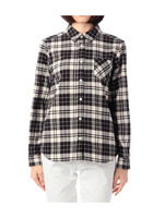 タータンチェックネルシャツ